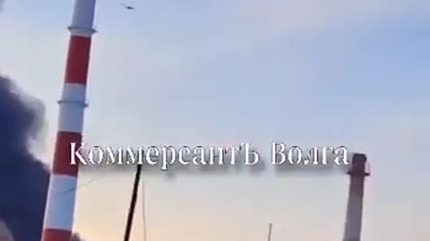 New video of Ukrainian drone strike on Ryazan oil refinery