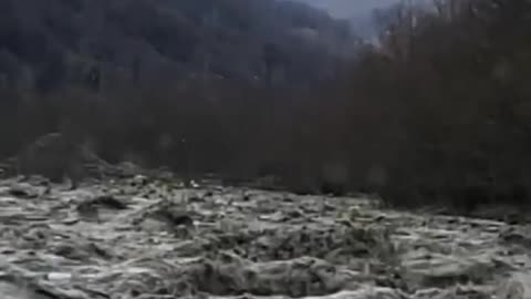 Tskhenistskali River After Rain