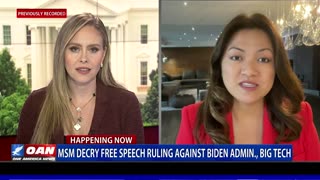 MSM Criticizes Free Speech Ruling Against Biden Administration