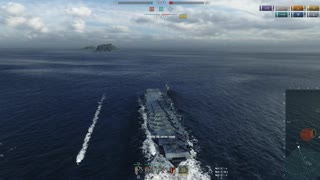 World of Warships: CV Torp Dodge For The Win!