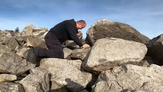 Lost my Truck keys into the LARGE rocks!