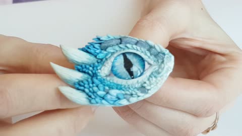A beautiful gift Brooch Eye of the sea dragon for any occasion to mom, grandmother, sister or girl