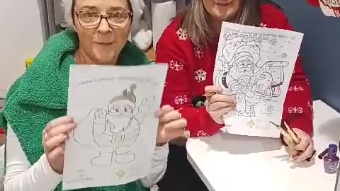 Christmas colouring competition time