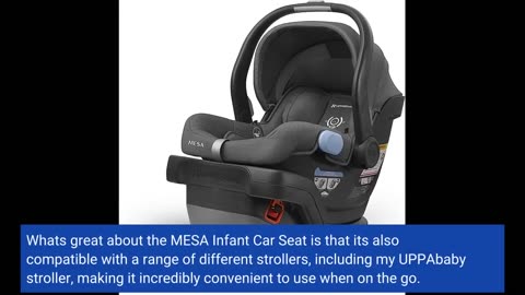 See Remarks: MESA Infant Car Seat - JORDAN (charcoal mélangemerino wool) + MESA Base, 1 Count...