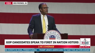 FULL SPEECH: Presidential Candidate Will Hurd in Des Moines, I.A. - 7/28/23