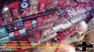 May 2nd, 2023 Cool Brittania souvenier shop to the Strand
