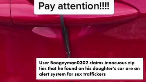 🚨Sex Traffickers are Tagging Vehicles of Unsuspecting Vulnerable People