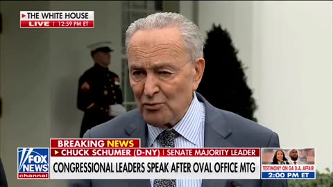 Sen. Chuck Schumer: 'We Gotta Do Ukraine Now'… Other Issues Like The Border… 'Not Now'