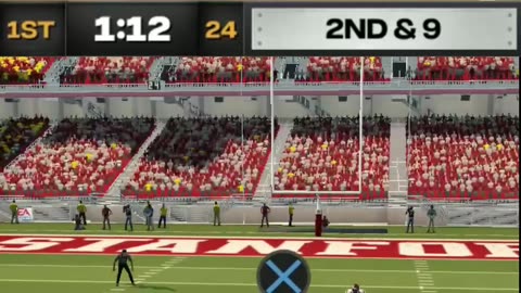 NCAA Football 14- Patty helping in the passing game!!