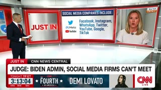 CNN supports Government Censorship? Federal judge orders gov't to stop communication with Big Tech