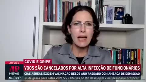 Voos são cancelados por alta infecção de funcionários