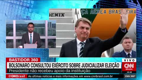 Bolsonaro consultou o Exército sobre judicializar a eleição | CNN 360º