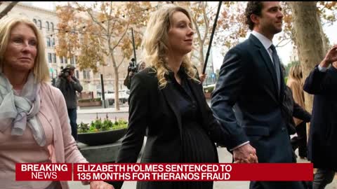 Elizabeth Holmes Sentenced to More Than 11 Years for Theranos Fraud
