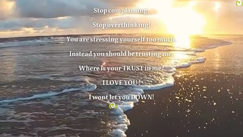 Stop complaining, Stop overthinking! You are stressing yourself too much. | mmasnote