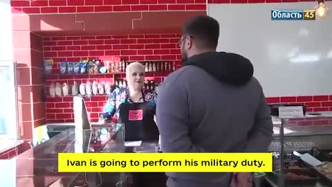 A local store in the Russian town of Kurgan decided to hype on partial mobilization