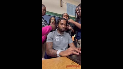 Viral Video sparks debate....Teacher let's students unbraid his hair@@@Angry parents react 😡😡😡