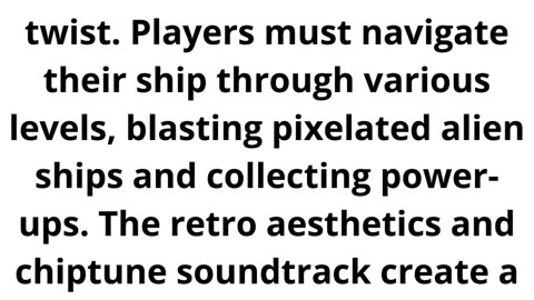 Certainly! Here are five concepts for retro-style arcade games.mp4