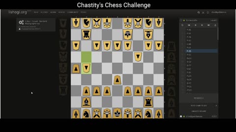 Chastity's Victory vs YaneuraOu (level 5)
