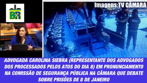 ADVOGADA DOS PRESOS NOS ATOS DO DIA 8 MOSTRA VÍDEO E PROVA DESMANDOS EM PRISÕES A MANDO DO MINISTRO