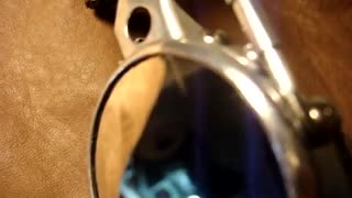 titanium goggles made for Adam Fritz
