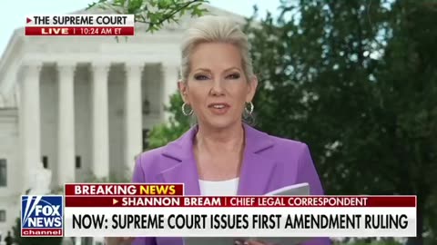 Supreme court issues first amendment ruling