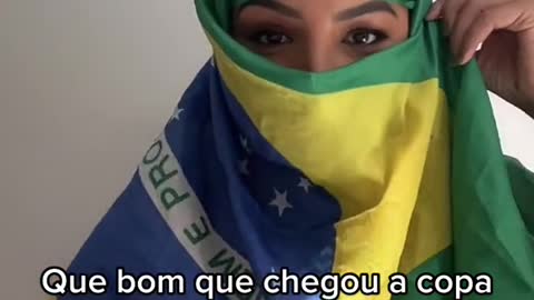 A bandeira do Bolsonaro