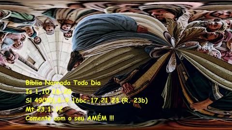 Eles falam mas não praticam - Isaías 1,10.16-20 - Salmos 49(50) - Mateus 23,1-12