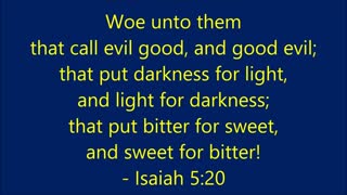Book of Isaiah | Chapter 5 Verse 20 - Holy Bible (KJV) - Scripture with Music