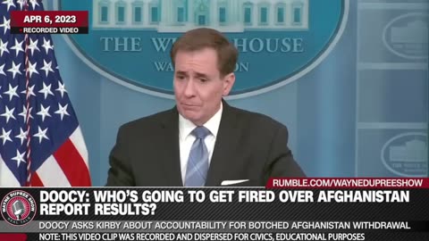After Afghanistan Report, Doocy Want To Know Who's Getting Fired