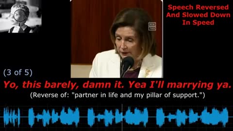 REVERSE SPEECH ANALYSIS OF "NANCY PELOSI TEARFULLY MENTIONS HUSBAND'S RECOVERY"