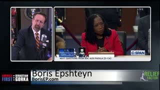 No Republican should vote for Ketanji Brown. Boris Epshteyn with Sebastian Gorka on AMERICA First