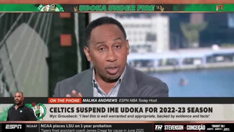 Malika Andrews Gets Owned by Stephen A Smith and Richard Jefferson Defends Jayson Tatum