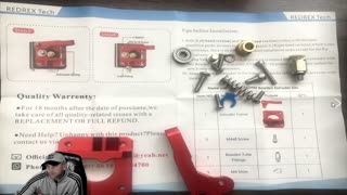 CR 6 Max 3D Printer Extruder Upgrades. How to Set Spring Tension to Prevent Filament from Breaking.