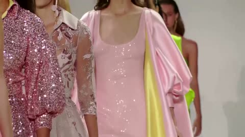 Badgley Mischka brings Morocco hues to NY Fashion Week