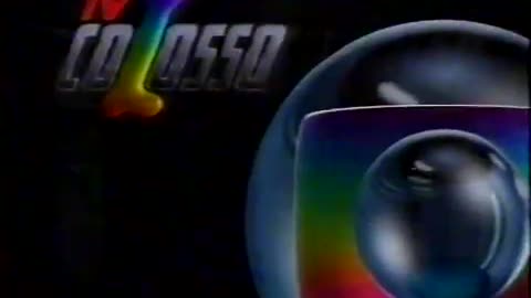 Rede Globo Rio de Janeiro entrando no ar em 11/09/1995