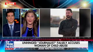 Unhinged Journo Calls Child Services Over Happy Columbus Day Tweet By GOP Candidate - Jesse Watters