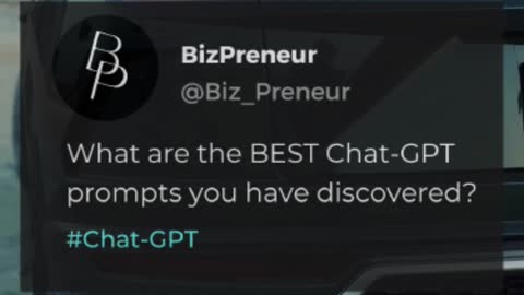 What Are The BEST Chat-GPT Prompts You Have Discovered?
