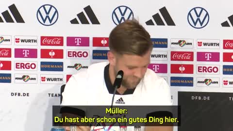 Überragend! Füllkrug flext auf PK und Müller darf mal fühlen _ DFB
