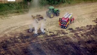 Quick Thinking Farmer Saves the Day