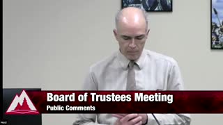 Mike - Public Comment at the 12/5/22 North Idaho College Board of Trustee Meeting