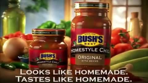 2 Bush's Homestyle Chili Commercials