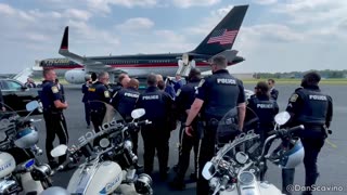 President Trump Honoring & Thanking Police Officers in Georgia