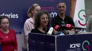Families celebrate the rescue of Israeli hostages