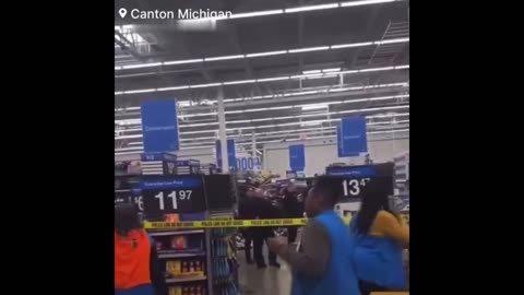 WATCH: As Multiple people were injured after a woman crashed her car into a Walmart shopping center
