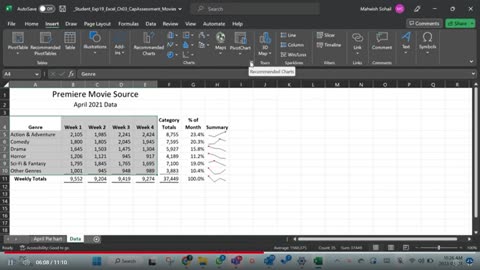 Excel- Chapter 03- Movies