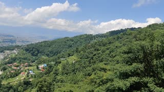 Seen of kathmandu from top hight hills