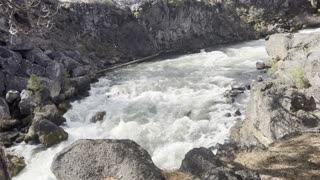 ENJOY the Peace & Quiet of Beautiful Dillon Falls – Deschutes River – Central Oregon – 4K
