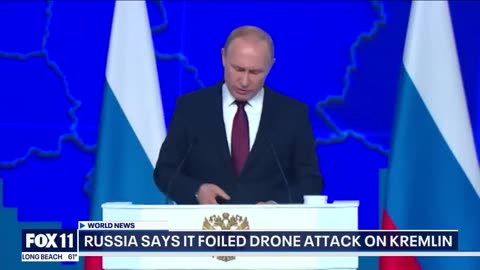 Russia claims Ukraine tried to kill Vladimir Putin in drone attack