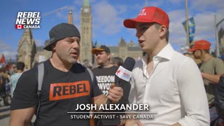 Thousands rally in Ottawa against gender indoctrination in schools, far-left activists counter