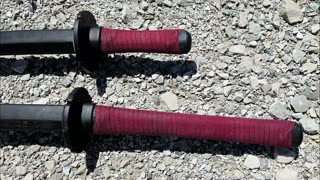 Cold Steel O-Bokken Handle Mod & Cord Wrap